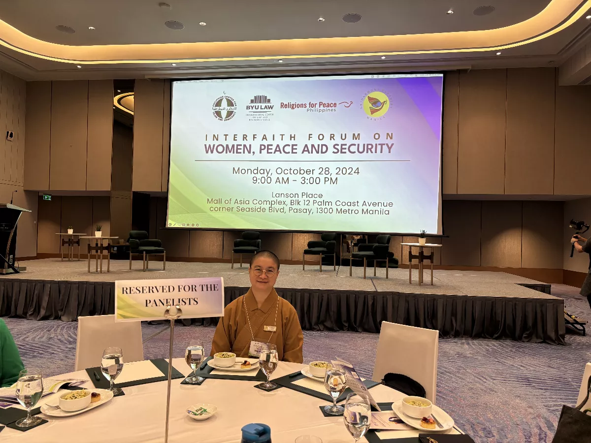 Uniharmony Partners of Manila organized the Interfaith Forum on Women, Peace and Security